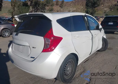 2014 Nissan Versa Note Sv z USA, uszkodzony, nr VIN 3N1CE2CP4EL413037